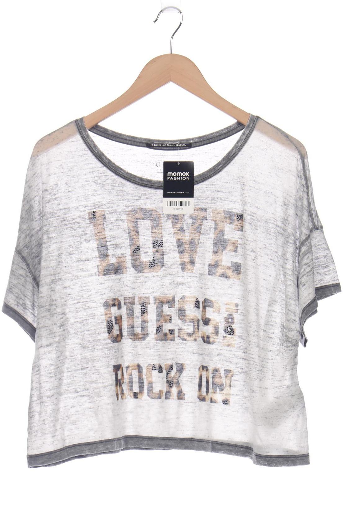 

Guess Damen T-Shirt, grau, Gr. 34