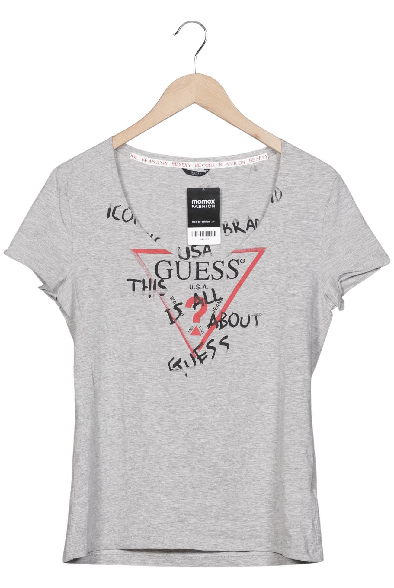 

Guess Damen T-Shirt, grau, Gr. 44