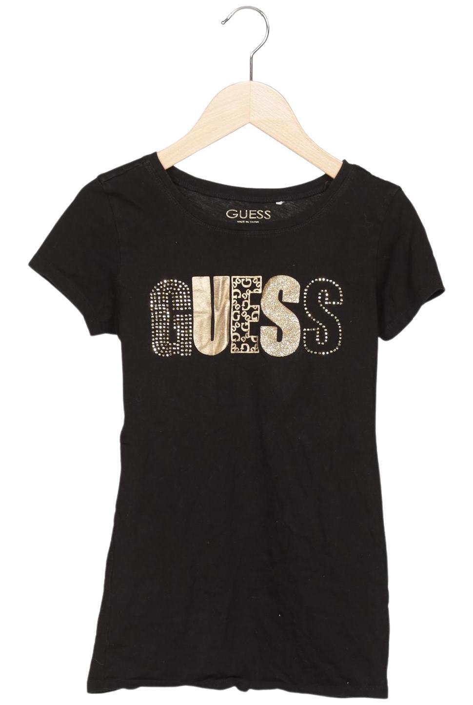 

Guess Damen T-Shirt, schwarz, Gr. 36