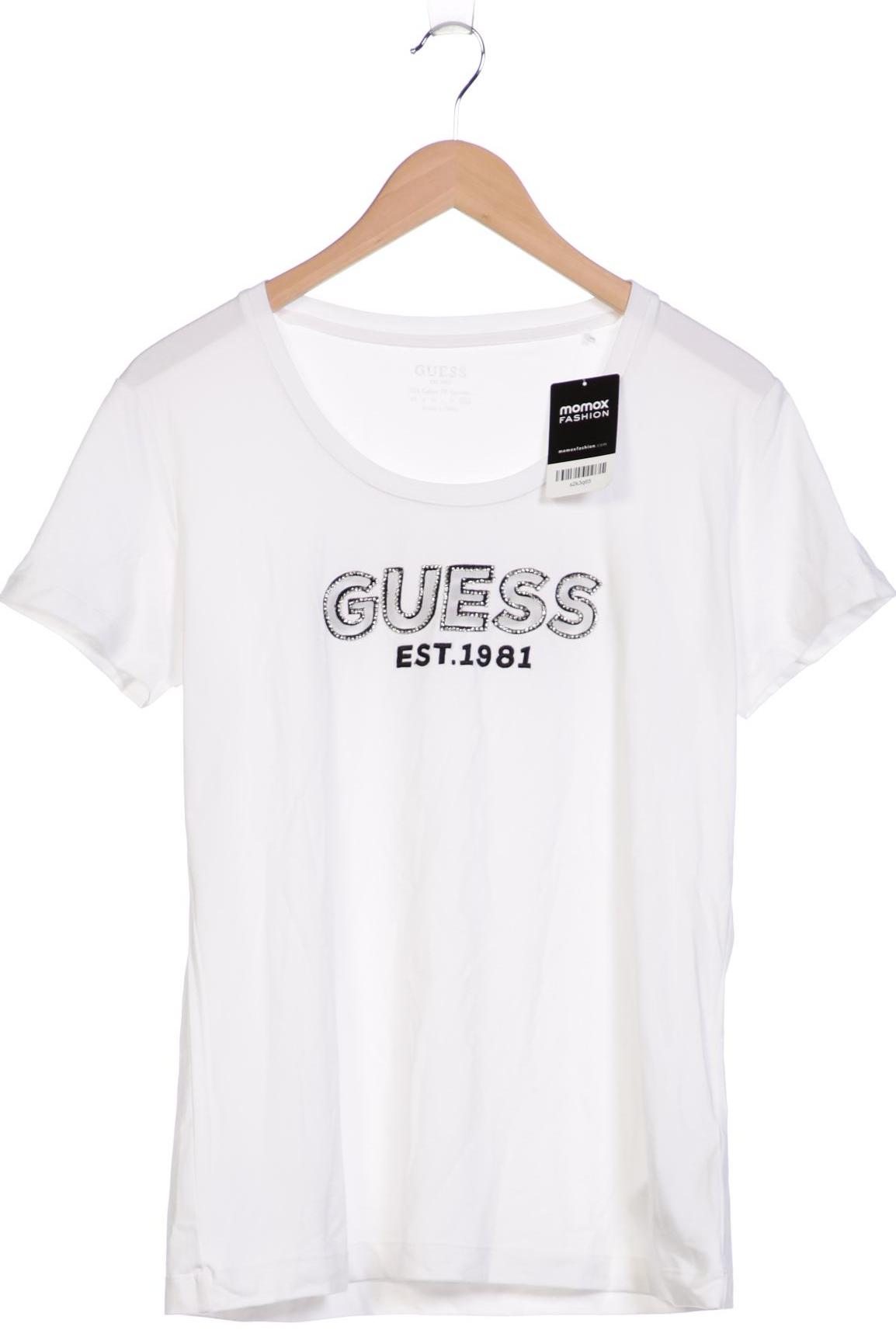 

Guess Damen T-Shirt, weiß, Gr. 46