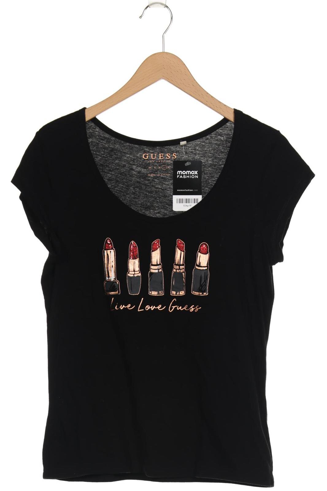 

Guess Damen T-Shirt, schwarz, Gr. 42