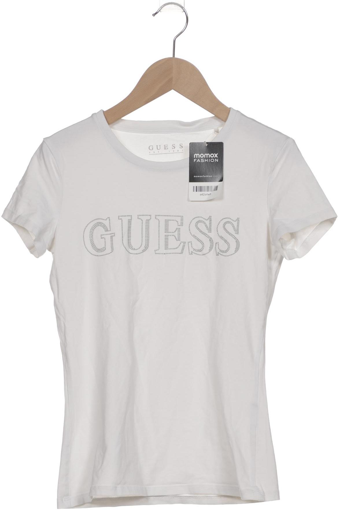 

Guess Damen T-Shirt, cremeweiß, Gr. 34