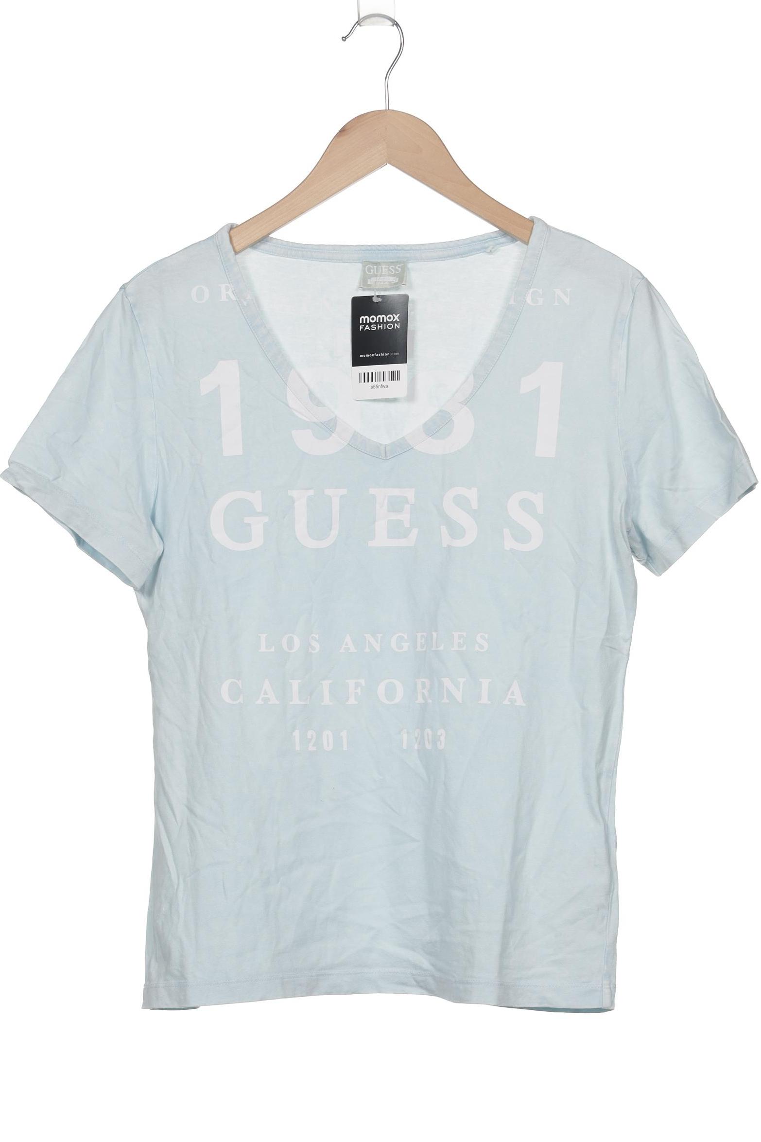 

Guess Damen T-Shirt, hellblau, Gr. 40