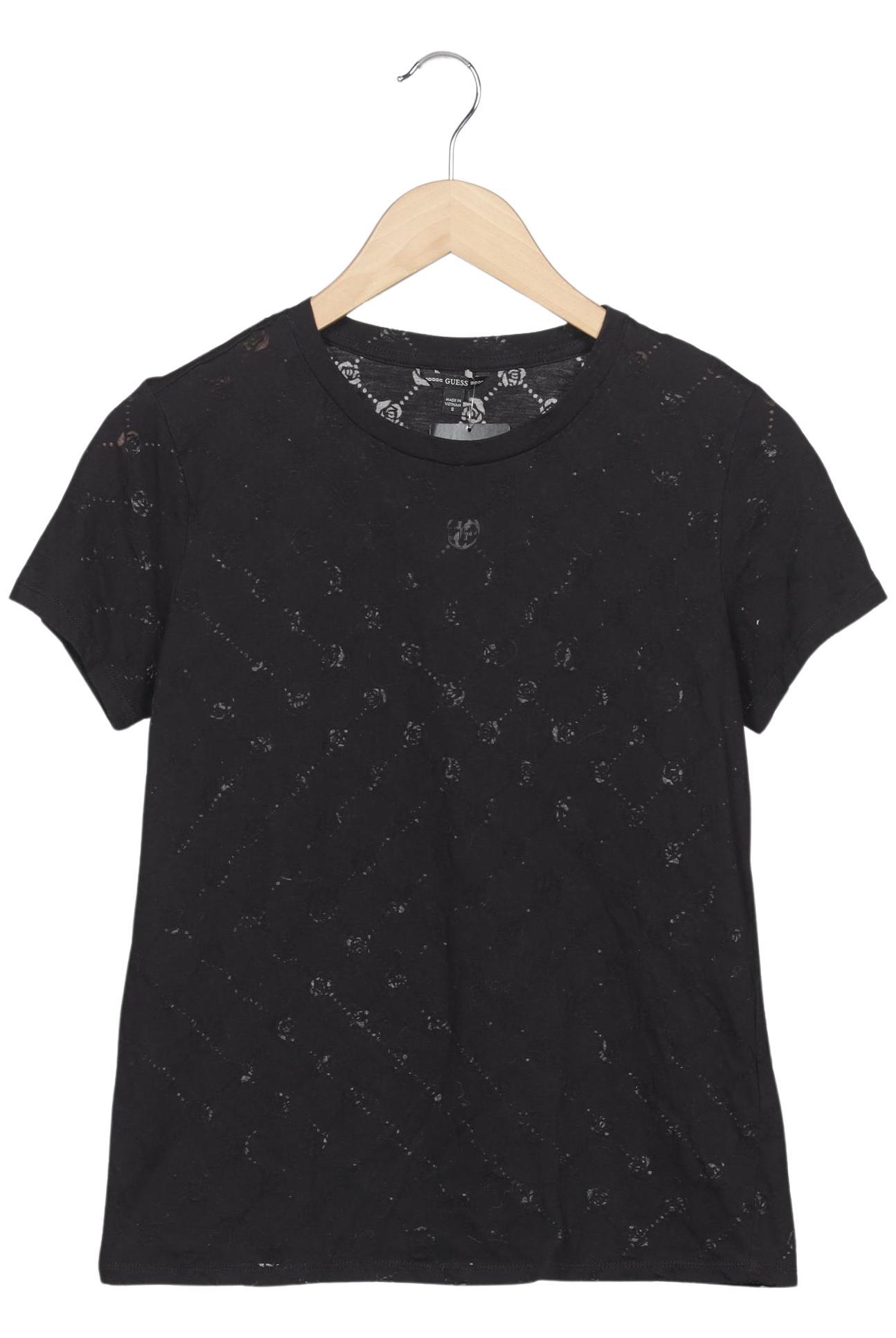 

Guess Damen T-Shirt, schwarz, Gr. 36