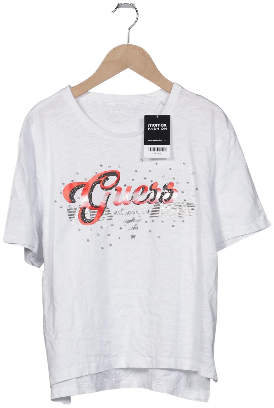 

Guess Damen T-Shirt, weiß, Gr. 68
