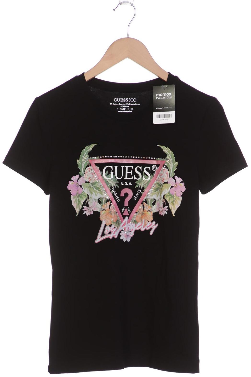 

Guess Damen T-Shirt, schwarz, Gr. 38