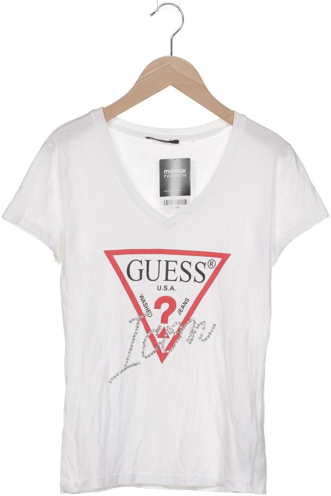 

Guess Damen T-Shirt, weiß, Gr. 36