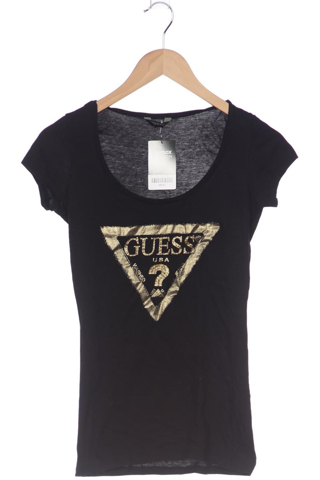 

Guess Damen T-Shirt, schwarz, Gr. 32