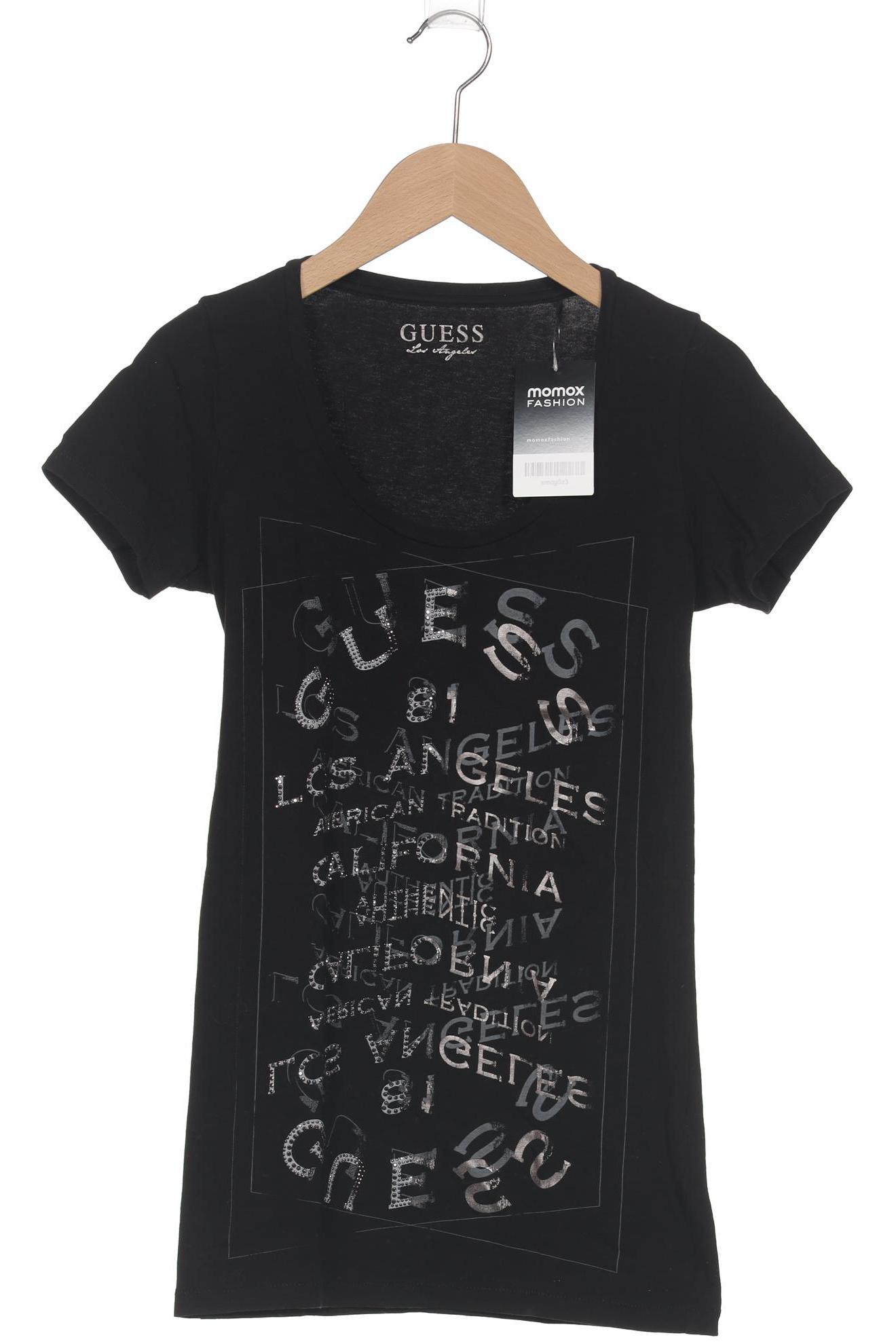 

Guess Damen T-Shirt, schwarz, Gr. 36