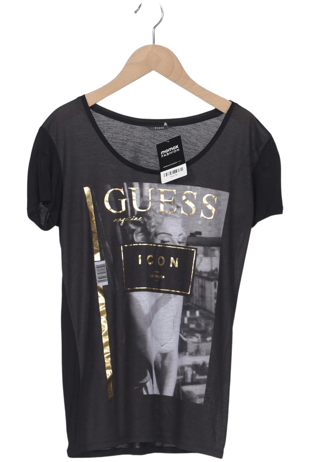

Guess Damen T-Shirt, schwarz, Gr. 36