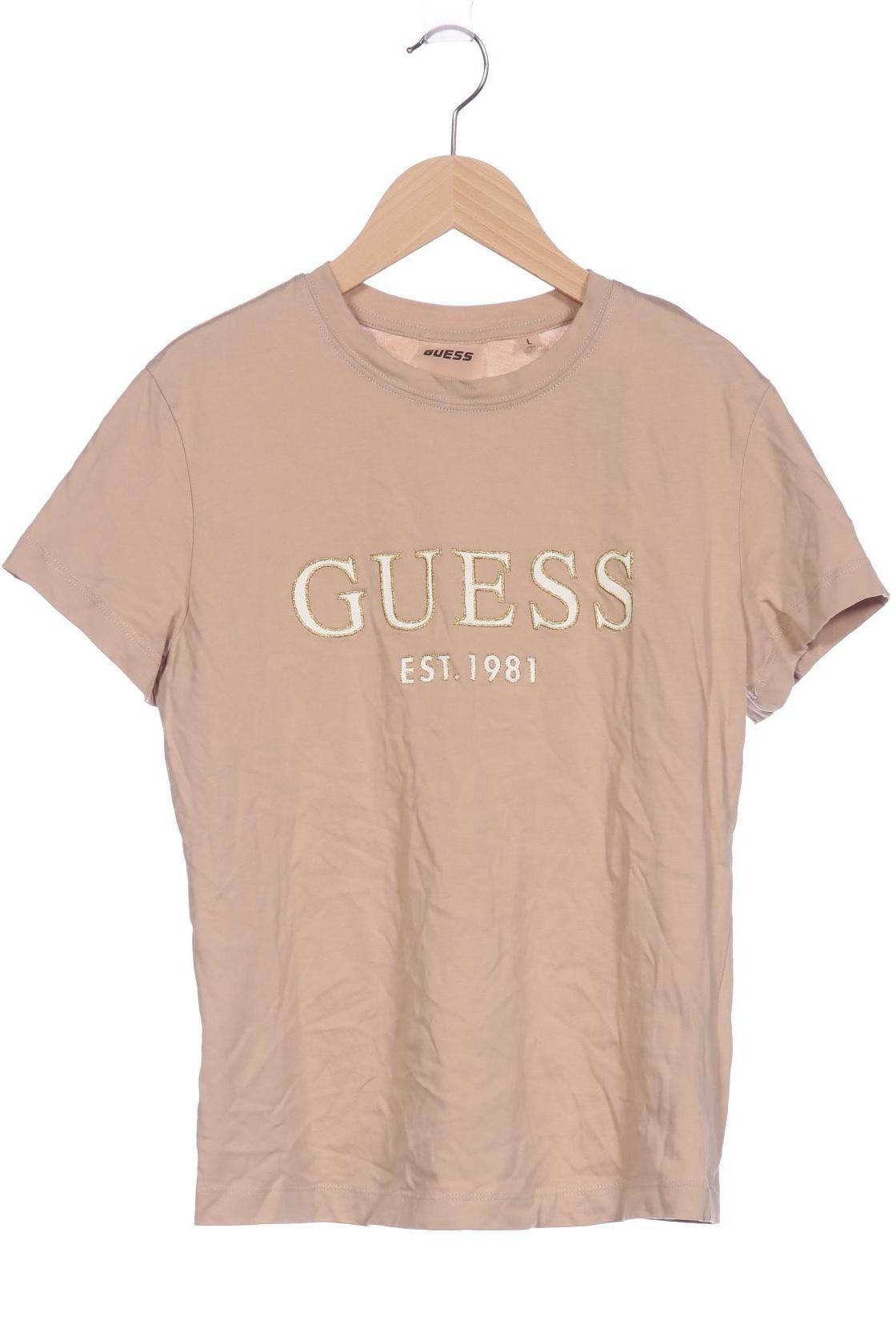 

Guess Damen T-Shirt, beige, Gr. 42