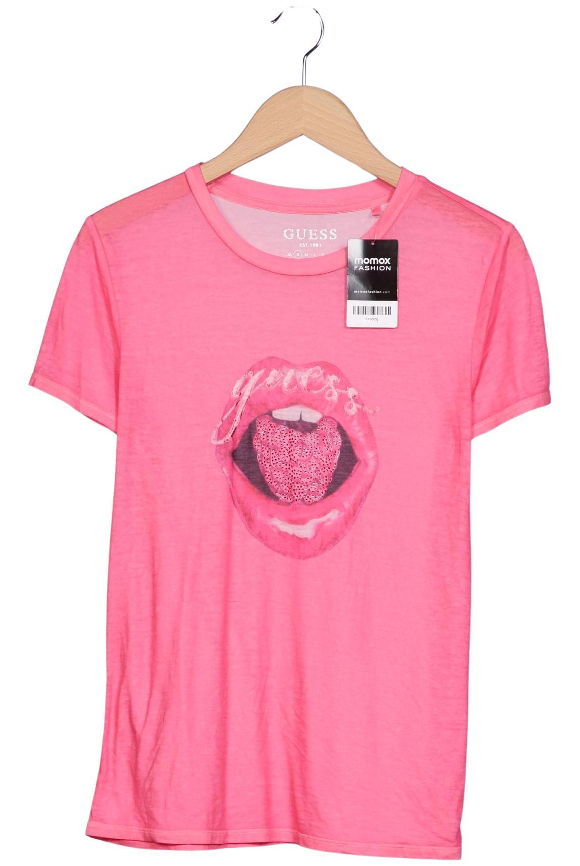 

Guess Damen T-Shirt, pink, Gr. 36