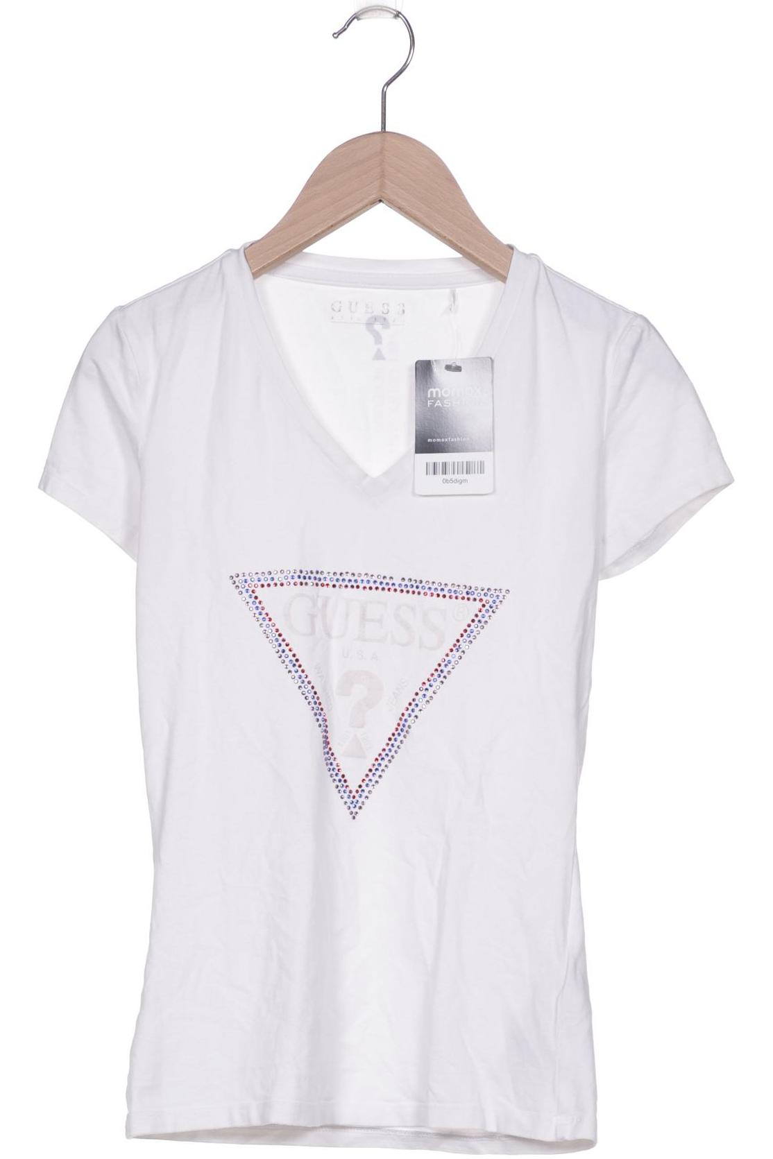 

Guess Damen T-Shirt, weiß, Gr. 38