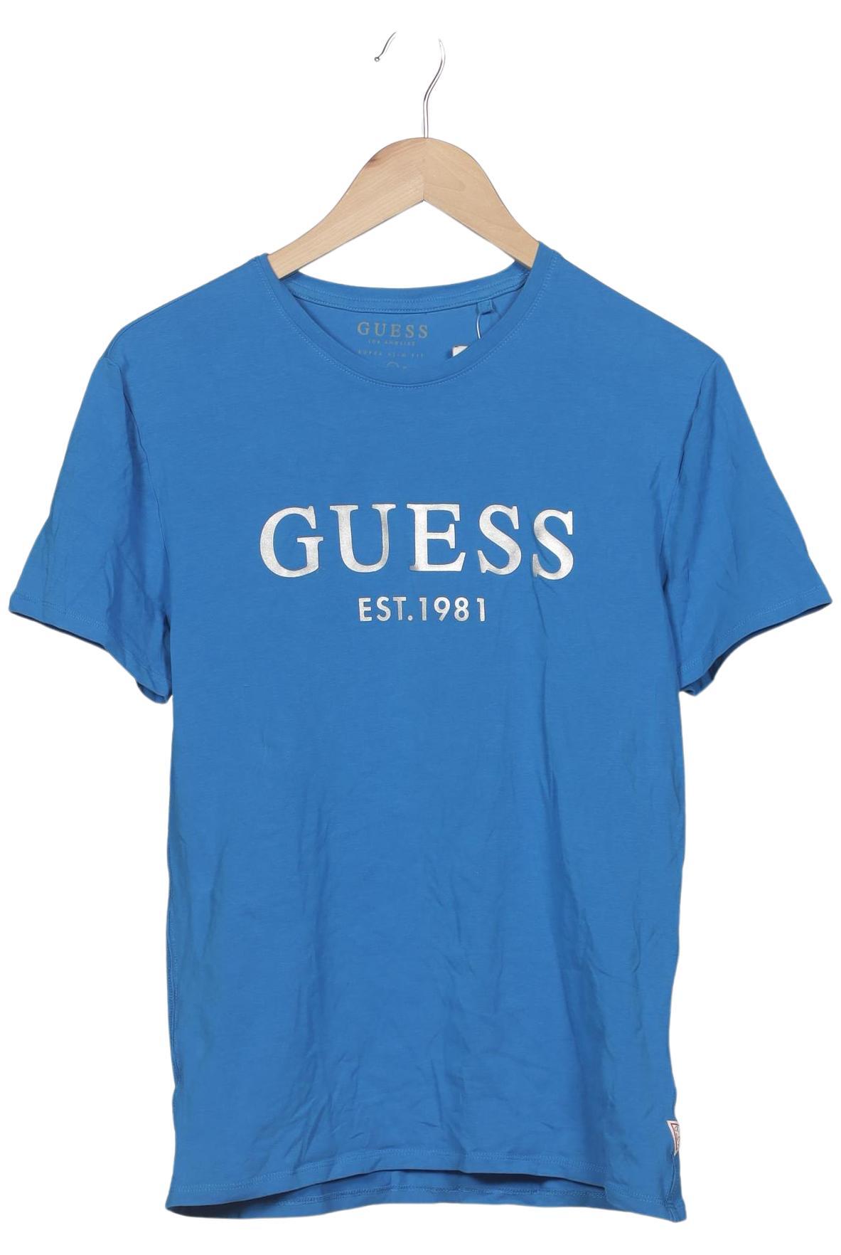 

Guess Damen T-Shirt, blau, Gr. 42