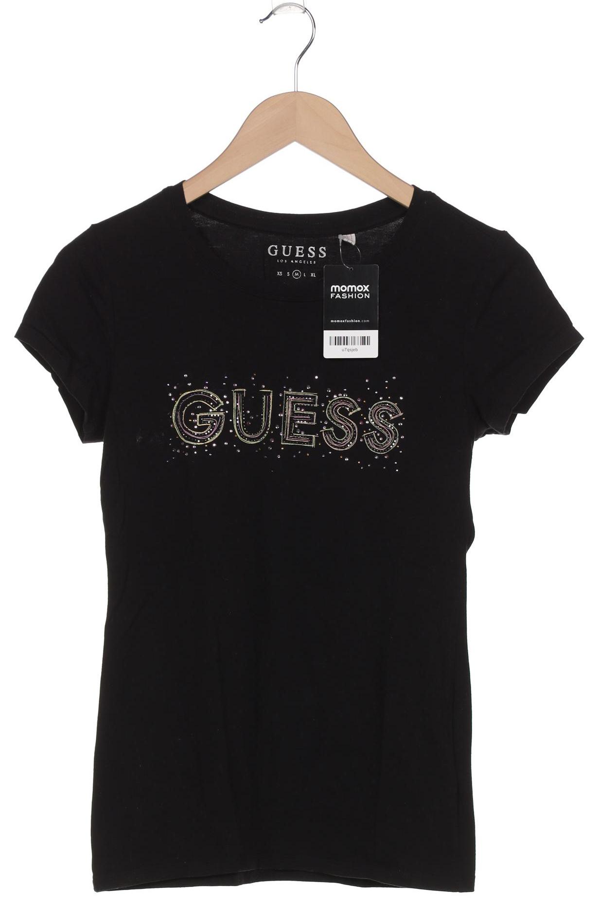 

Guess Damen T-Shirt, schwarz, Gr. 38