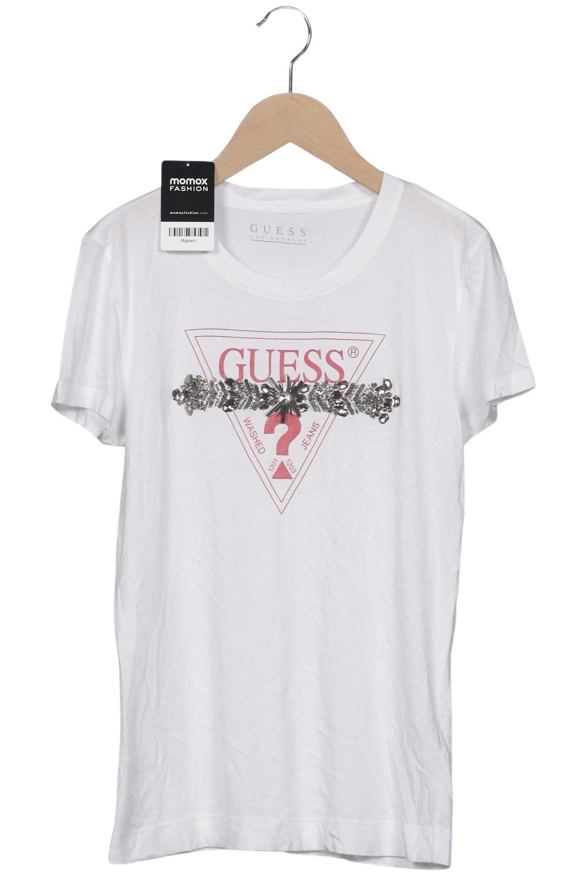 

Guess Damen T-Shirt, weiß, Gr. 38