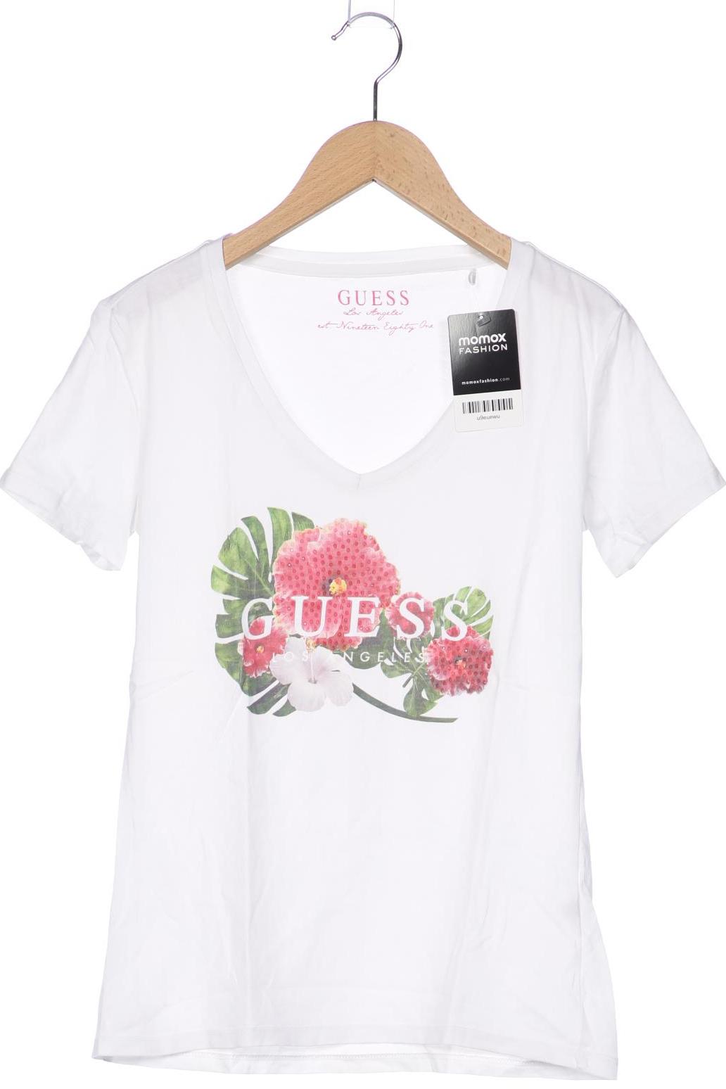 

Guess Damen T-Shirt, weiß, Gr. 36