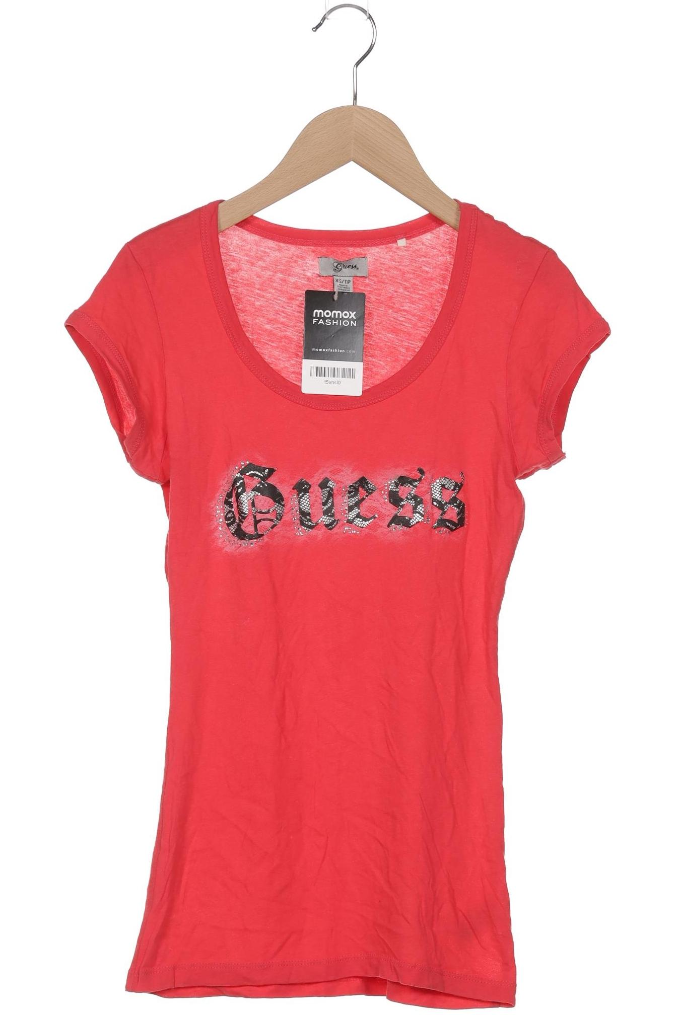 

Guess Damen T-Shirt, rot, Gr. 34
