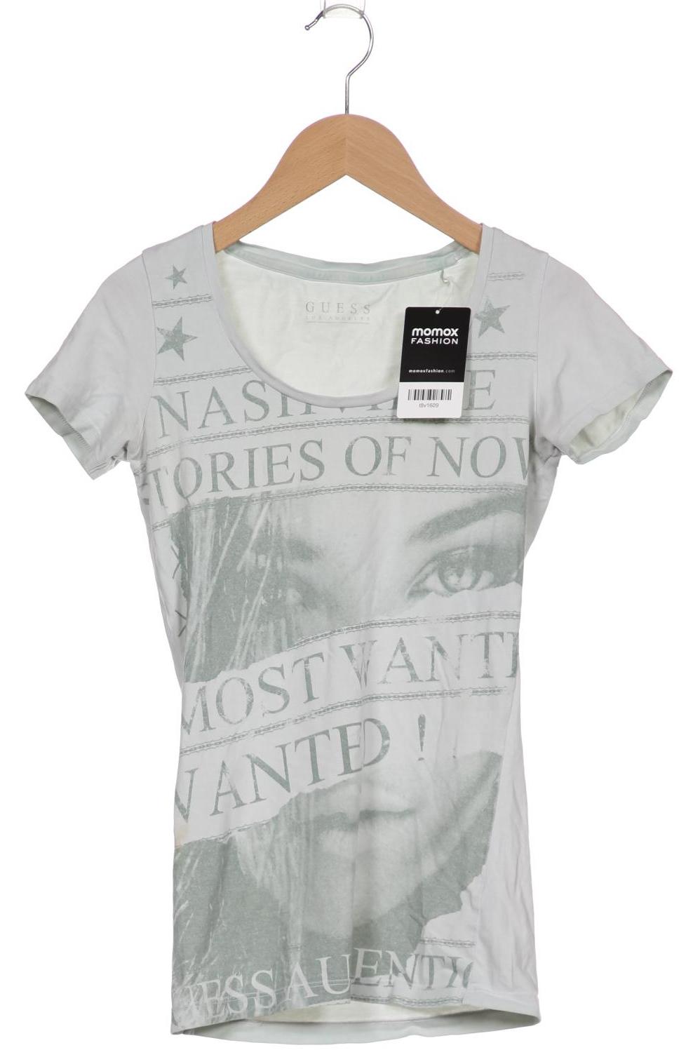 

GUESS Damen T-Shirt, hellgrün