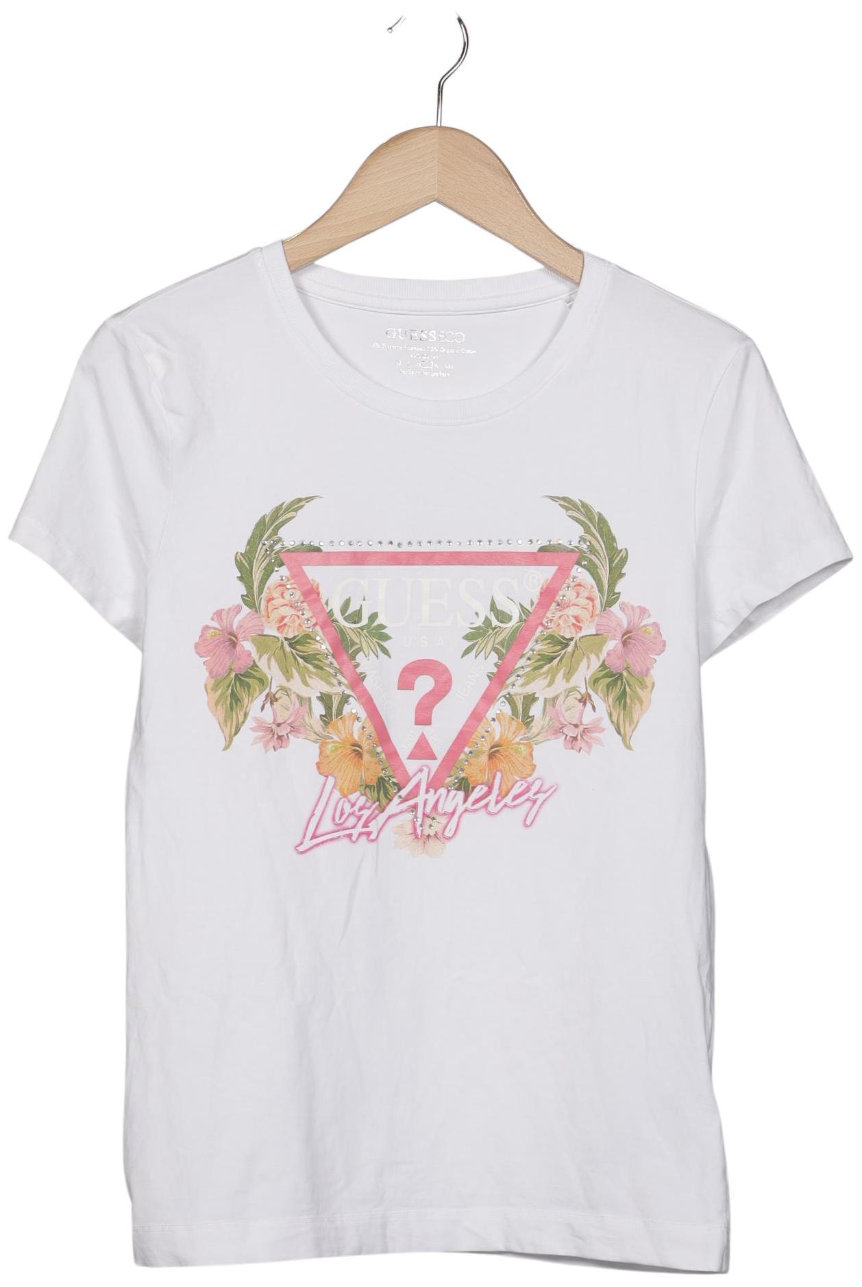 

Guess Damen T-Shirt, weiß, Gr. 40