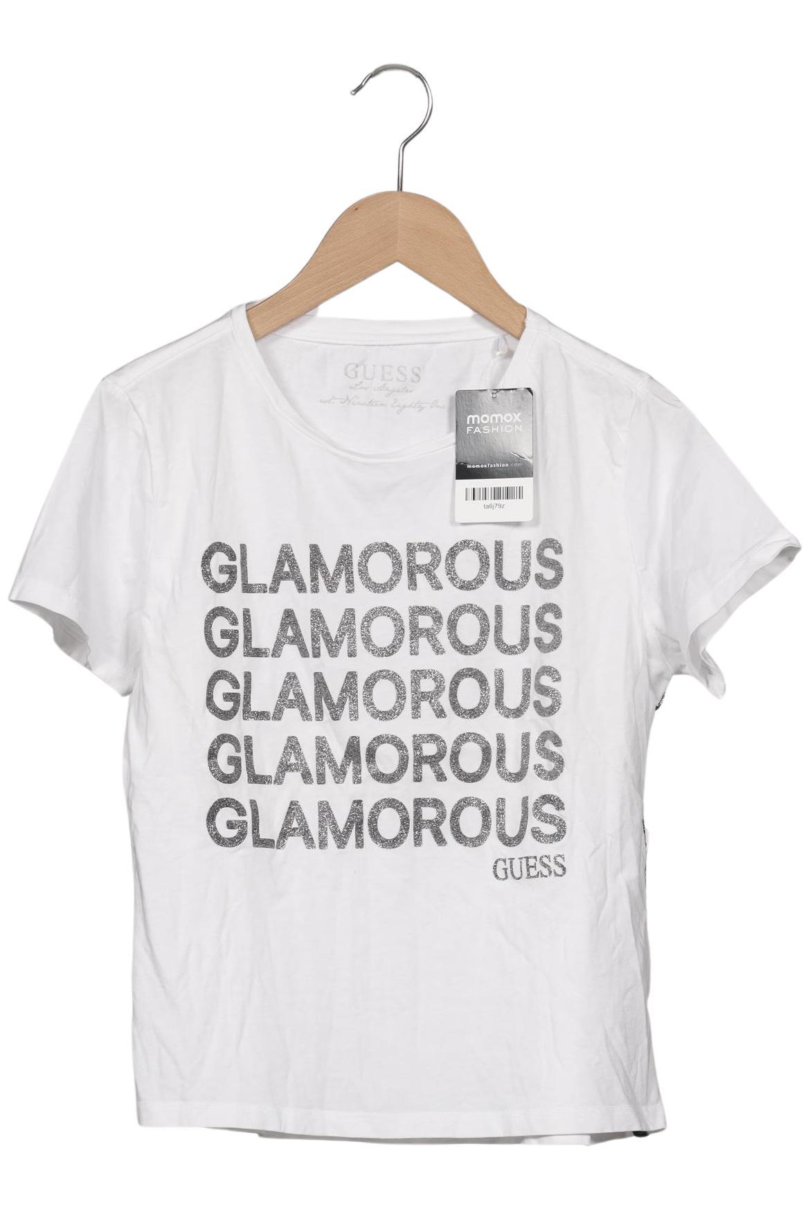 

Guess Damen T-Shirt, weiß, Gr. 32