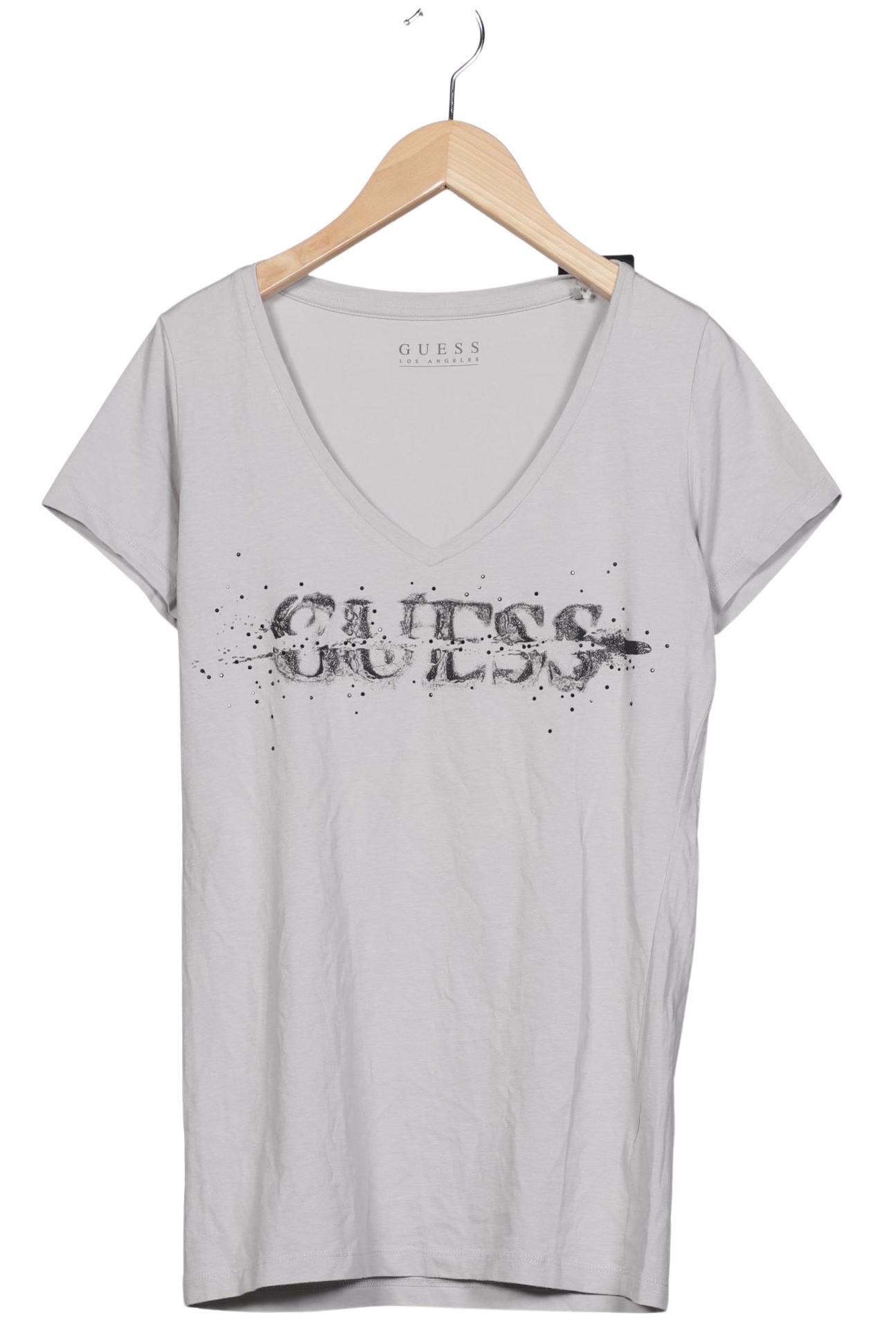 

Guess Damen T-Shirt, grau, Gr. 38