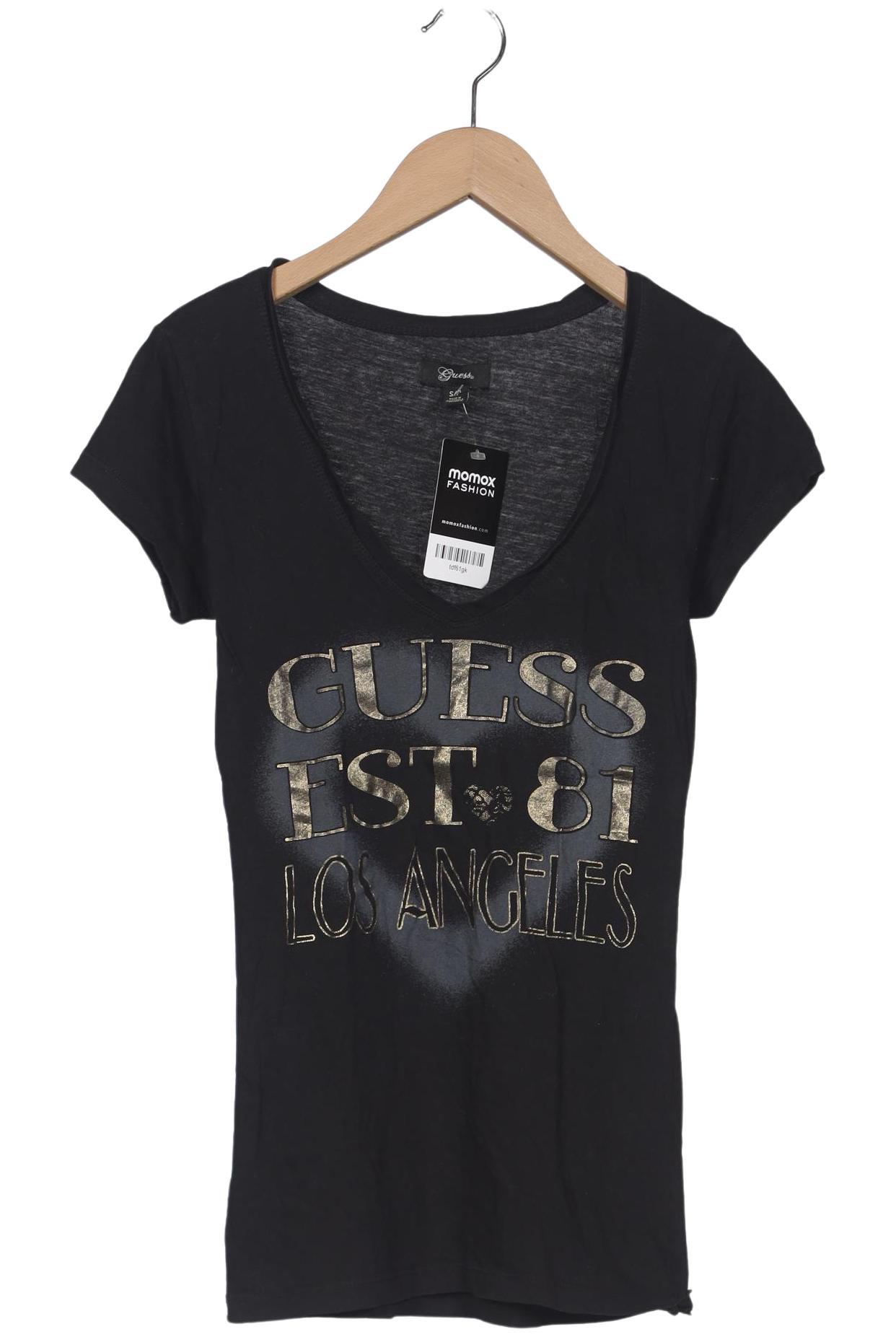 

Guess Damen T-Shirt, schwarz, Gr. 36