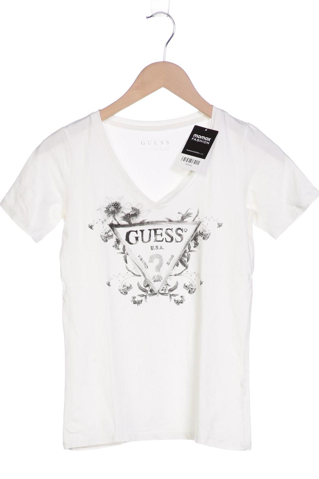 

GUESS Damen T-Shirt, weiß