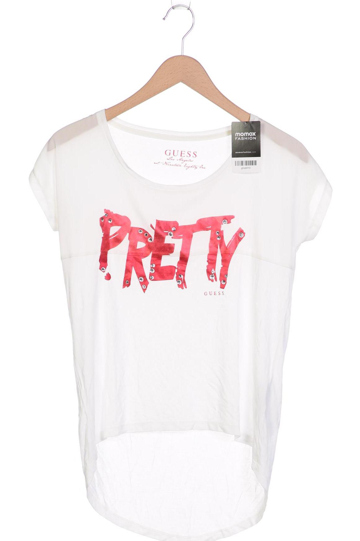 

Guess Damen T-Shirt, weiß, Gr. 40