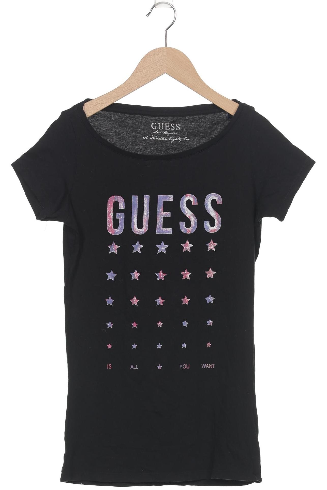 

Guess Damen T-Shirt, schwarz, Gr. 36