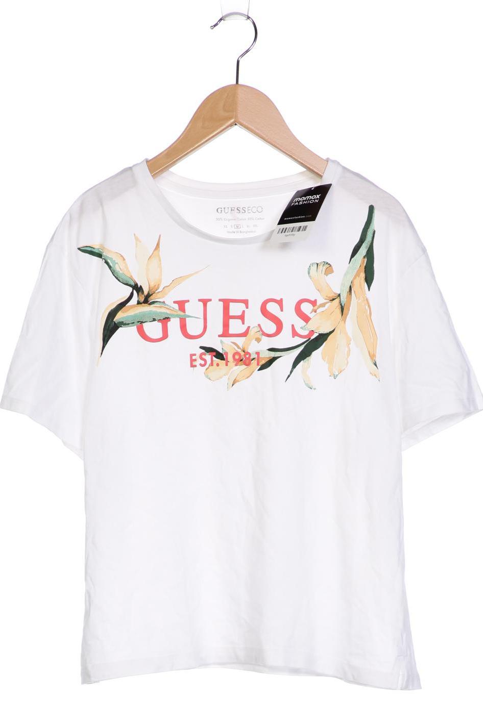 

GUESS Damen T-Shirt, weiß