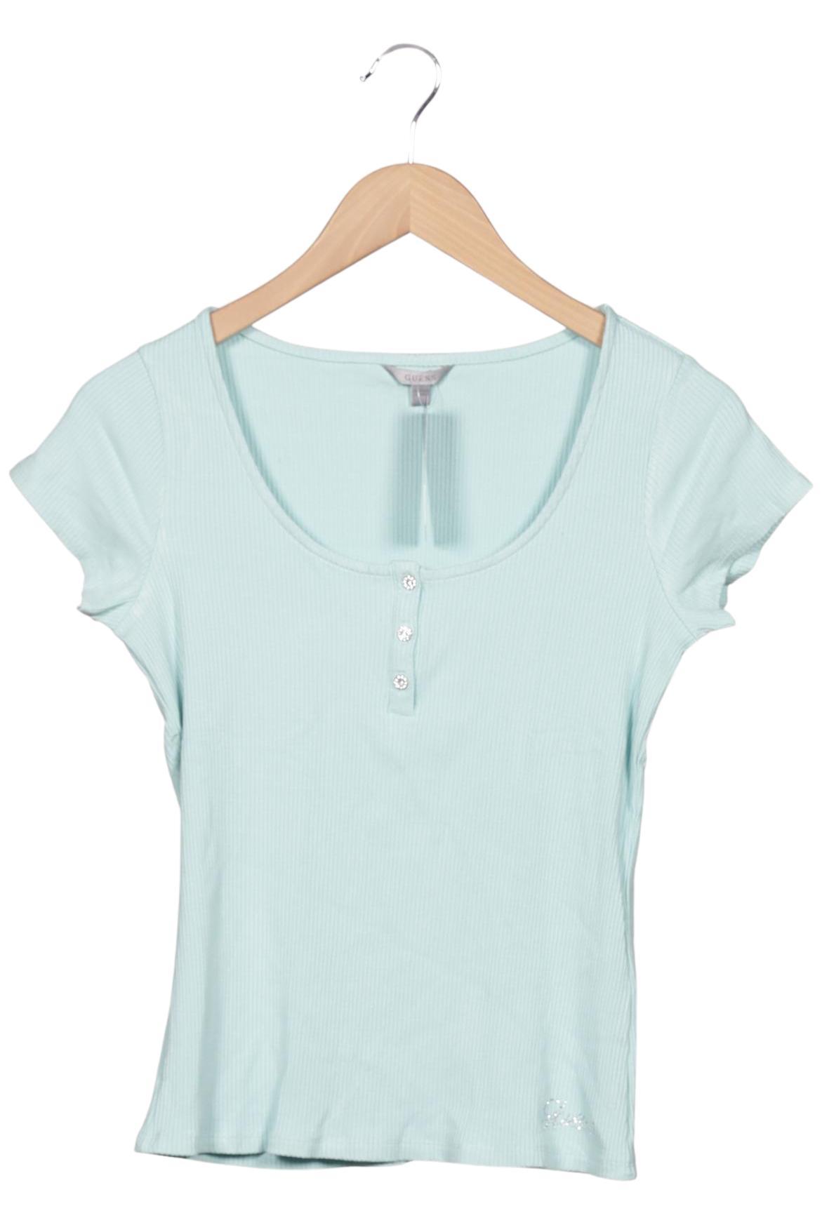 

Guess Damen T-Shirt, hellblau, Gr. 42
