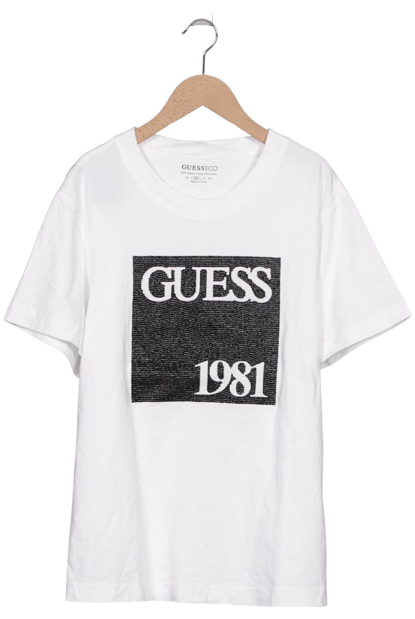 

Guess Damen T-Shirt, weiß, Gr. 38