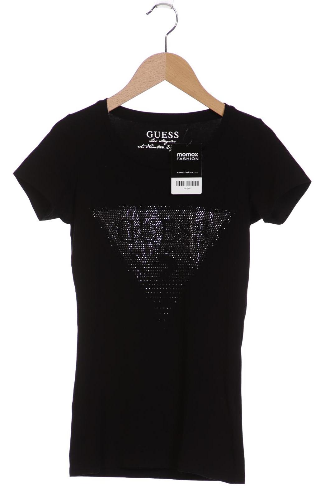 

Guess Damen T-Shirt, schwarz, Gr. 32