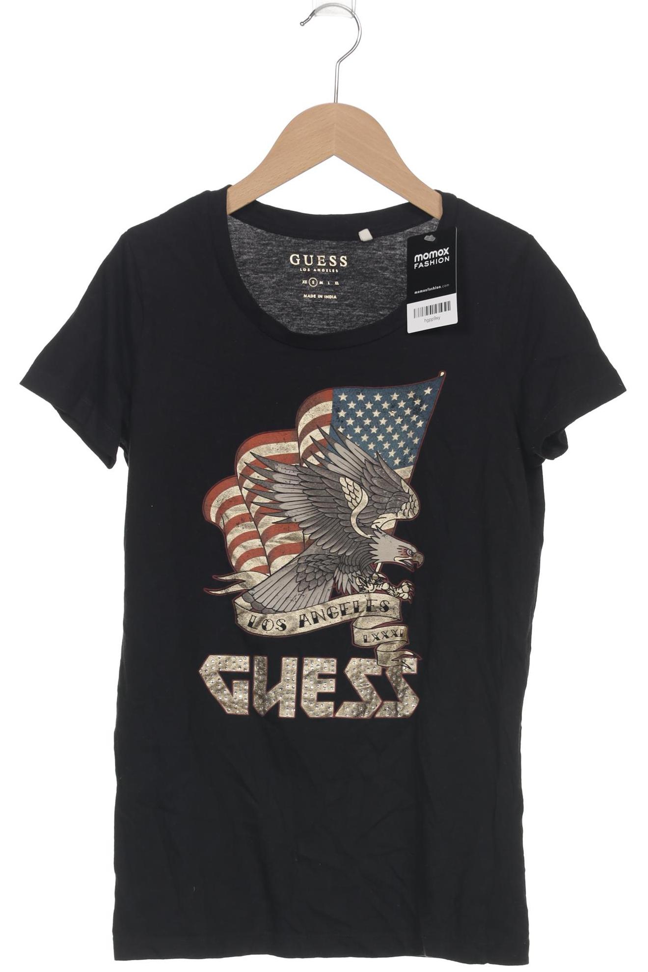 

Guess Damen T-Shirt, schwarz, Gr. 36
