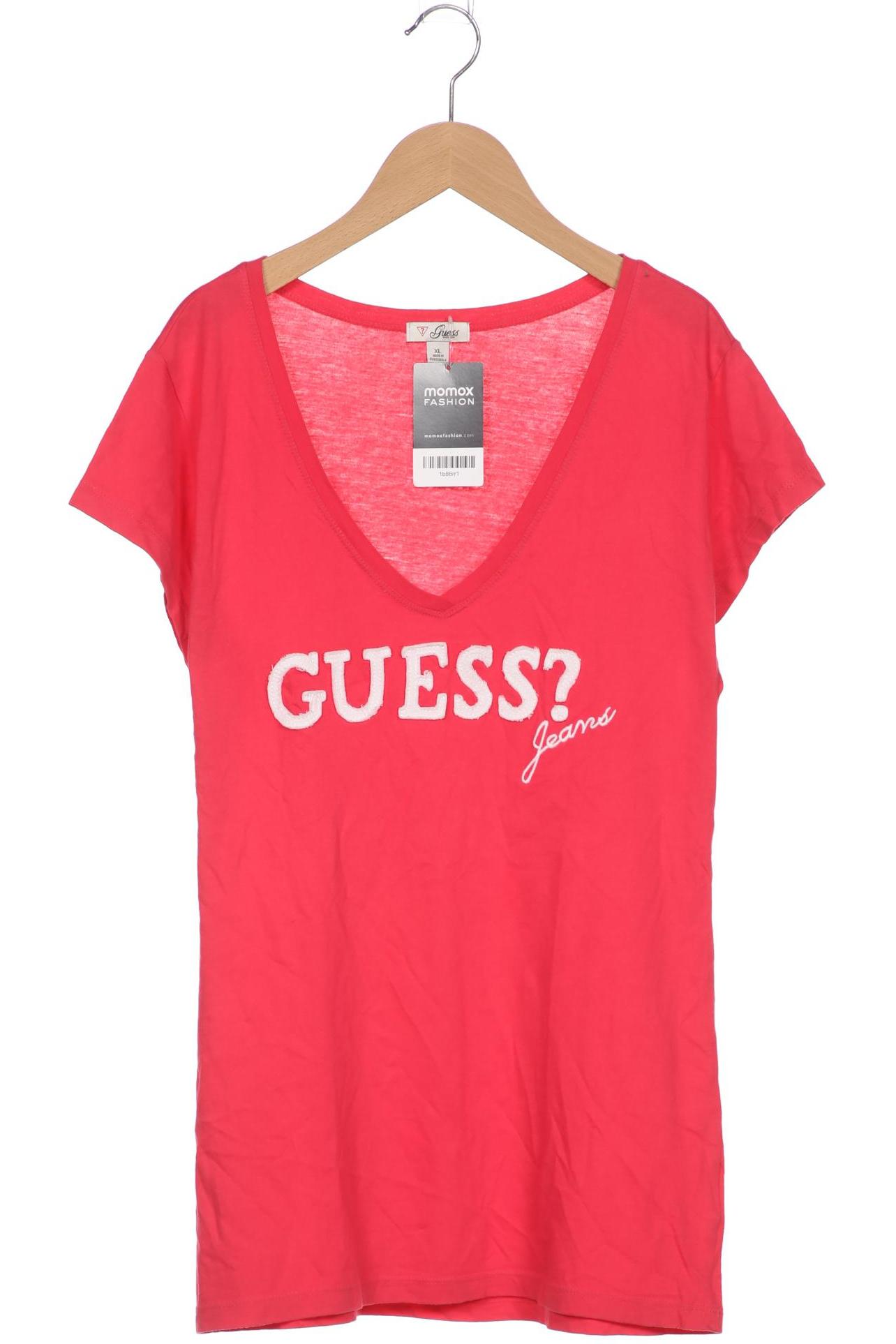 

Guess Damen T-Shirt, rot, Gr. 44