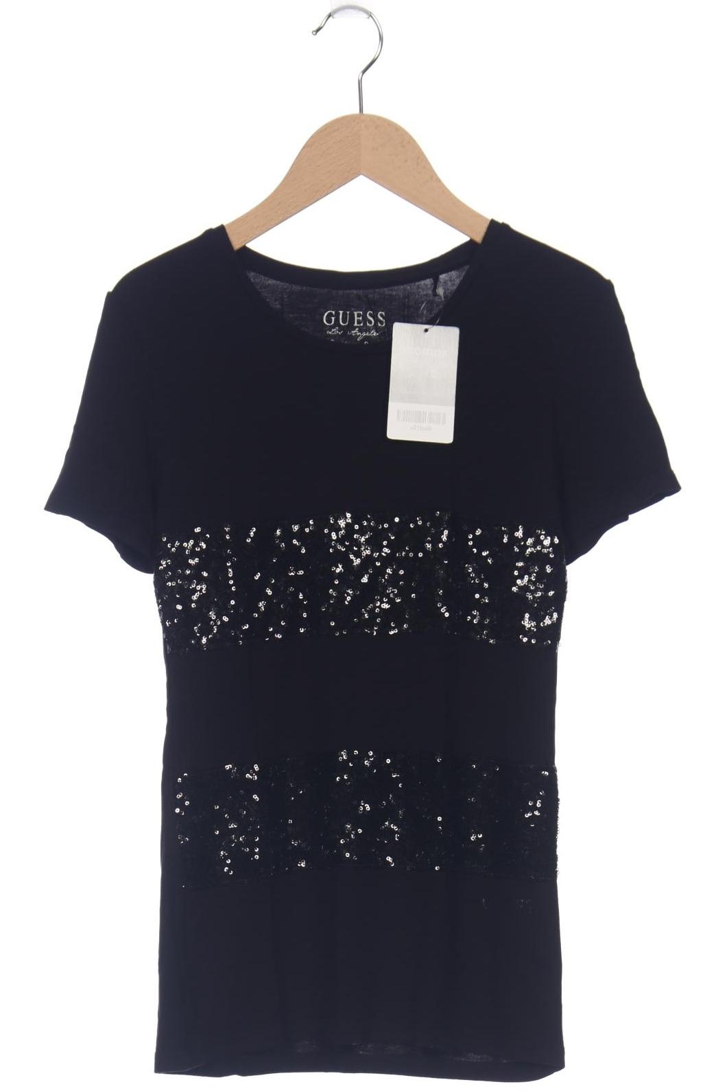 

Guess Damen T-Shirt, schwarz, Gr. 38