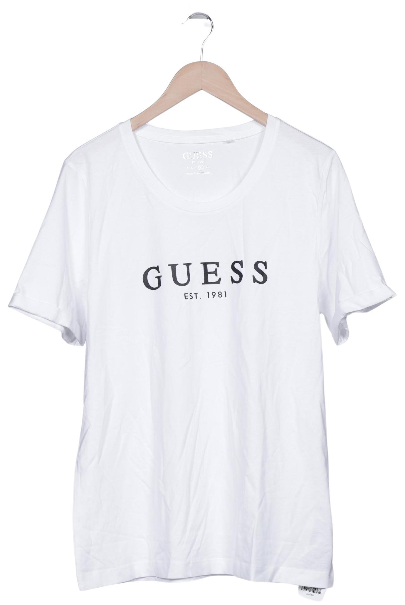 

Guess Damen T-Shirt, weiß, Gr. 46
