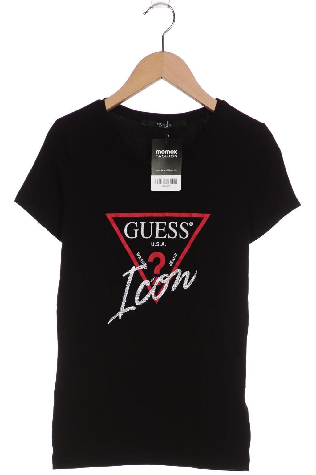 

Guess Damen T-Shirt, schwarz, Gr. 36