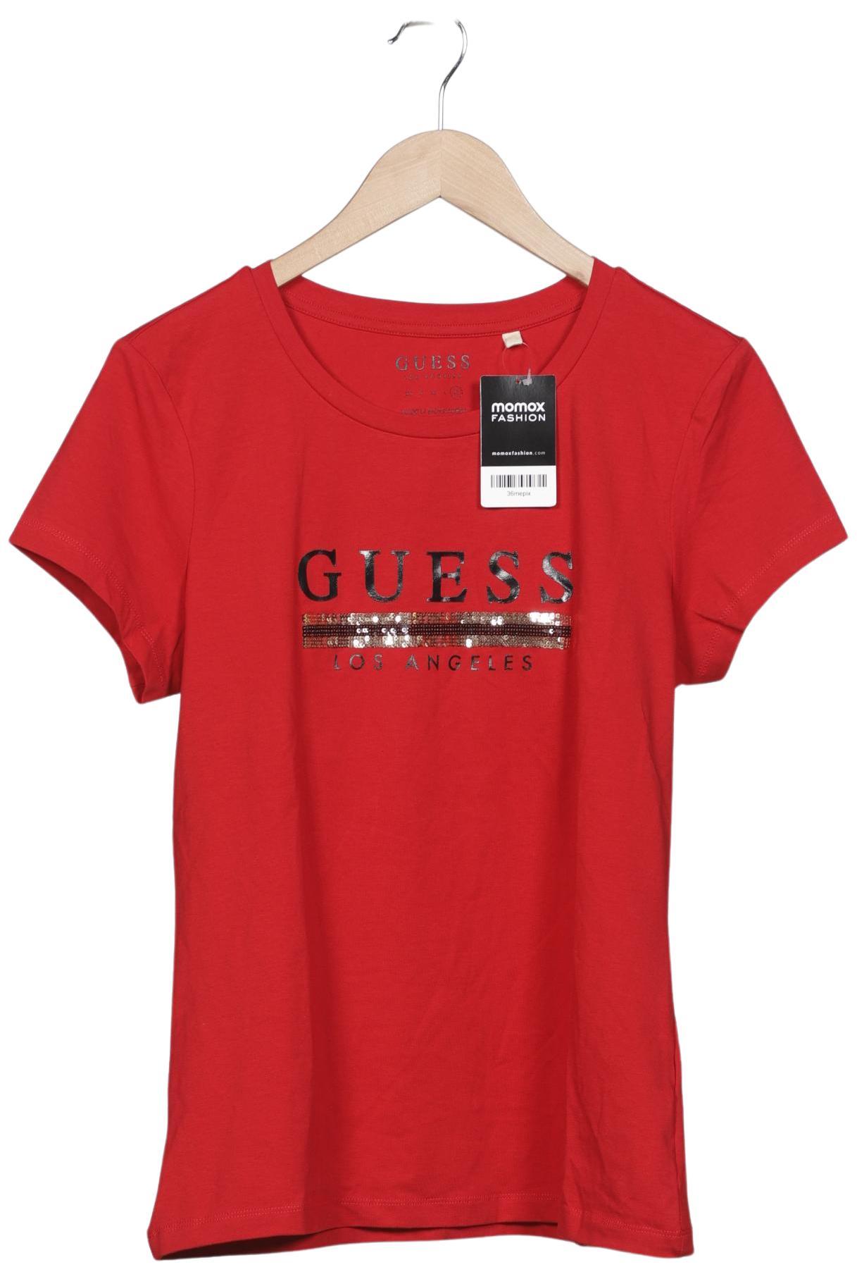 

Guess Damen T-Shirt, rot, Gr. 46