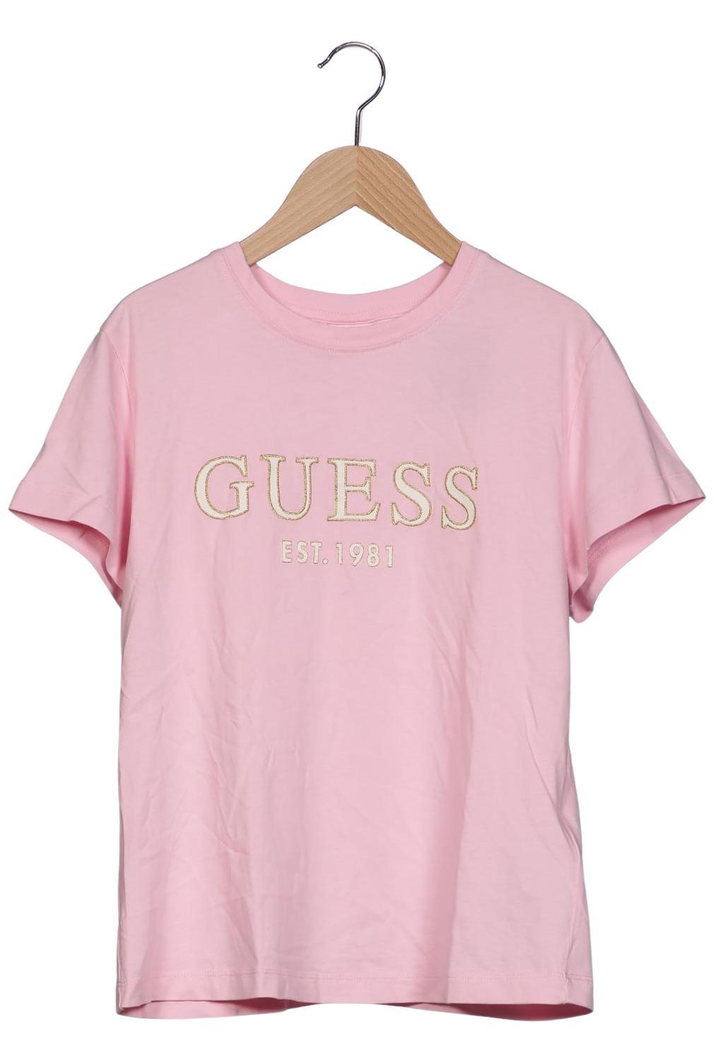 

Guess Damen T-Shirt, pink, Gr. 42