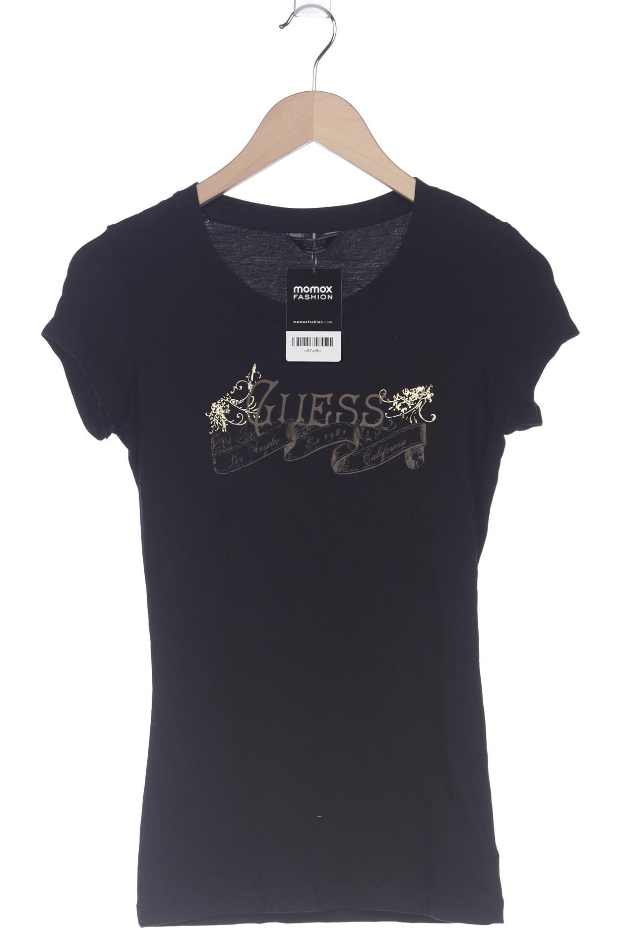 

Guess Damen T-Shirt, schwarz, Gr. 36