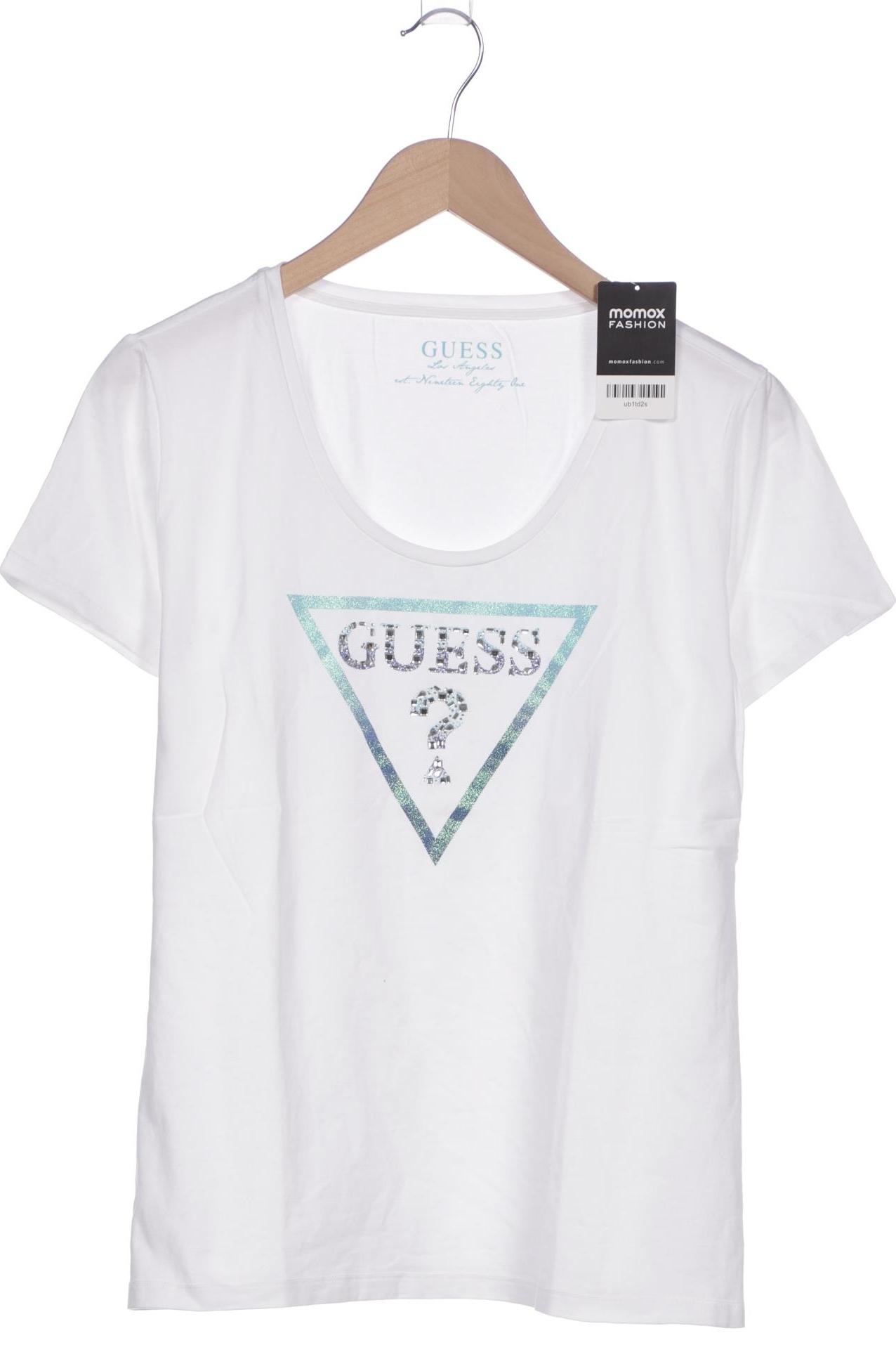 

Guess Damen T-Shirt, weiß, Gr. 44