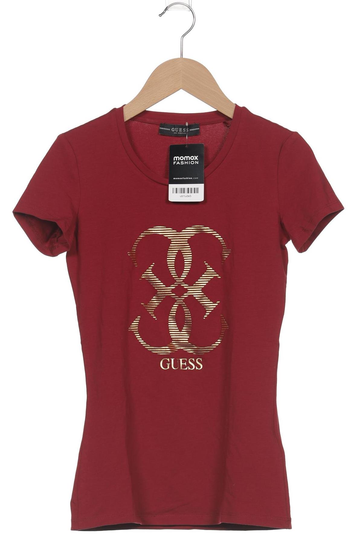 

Guess Damen T-Shirt, bordeaux, Gr. 38