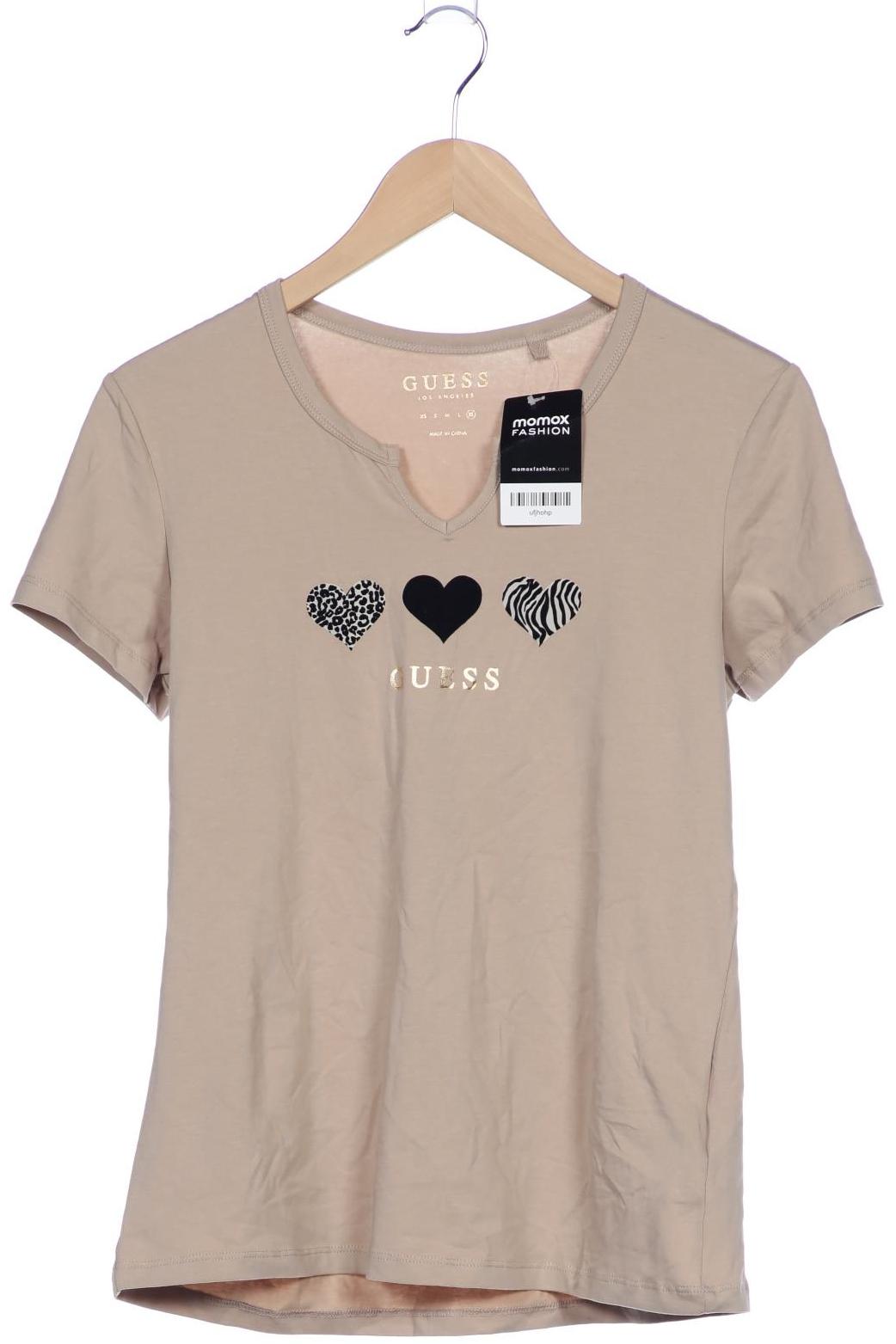 

Guess Damen T-Shirt, beige, Gr. 42
