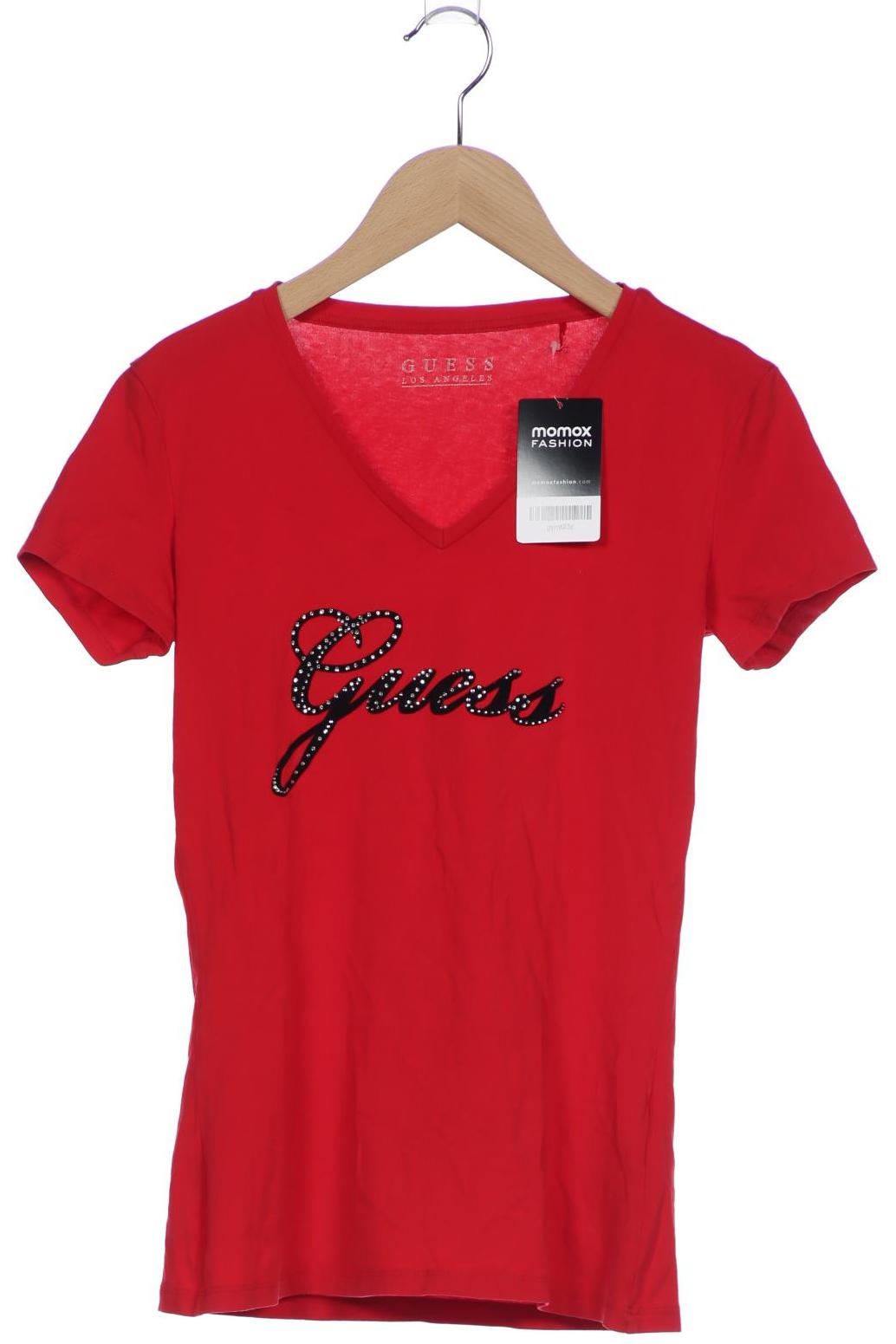 

Guess Damen T-Shirt, rot, Gr. 38