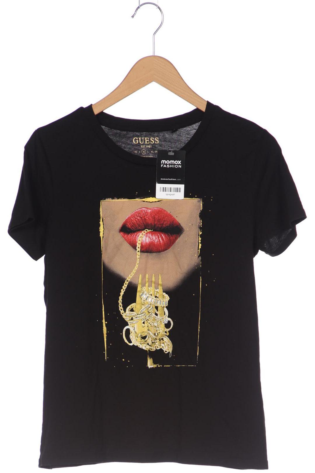 

Guess Damen T-Shirt, schwarz, Gr. 42