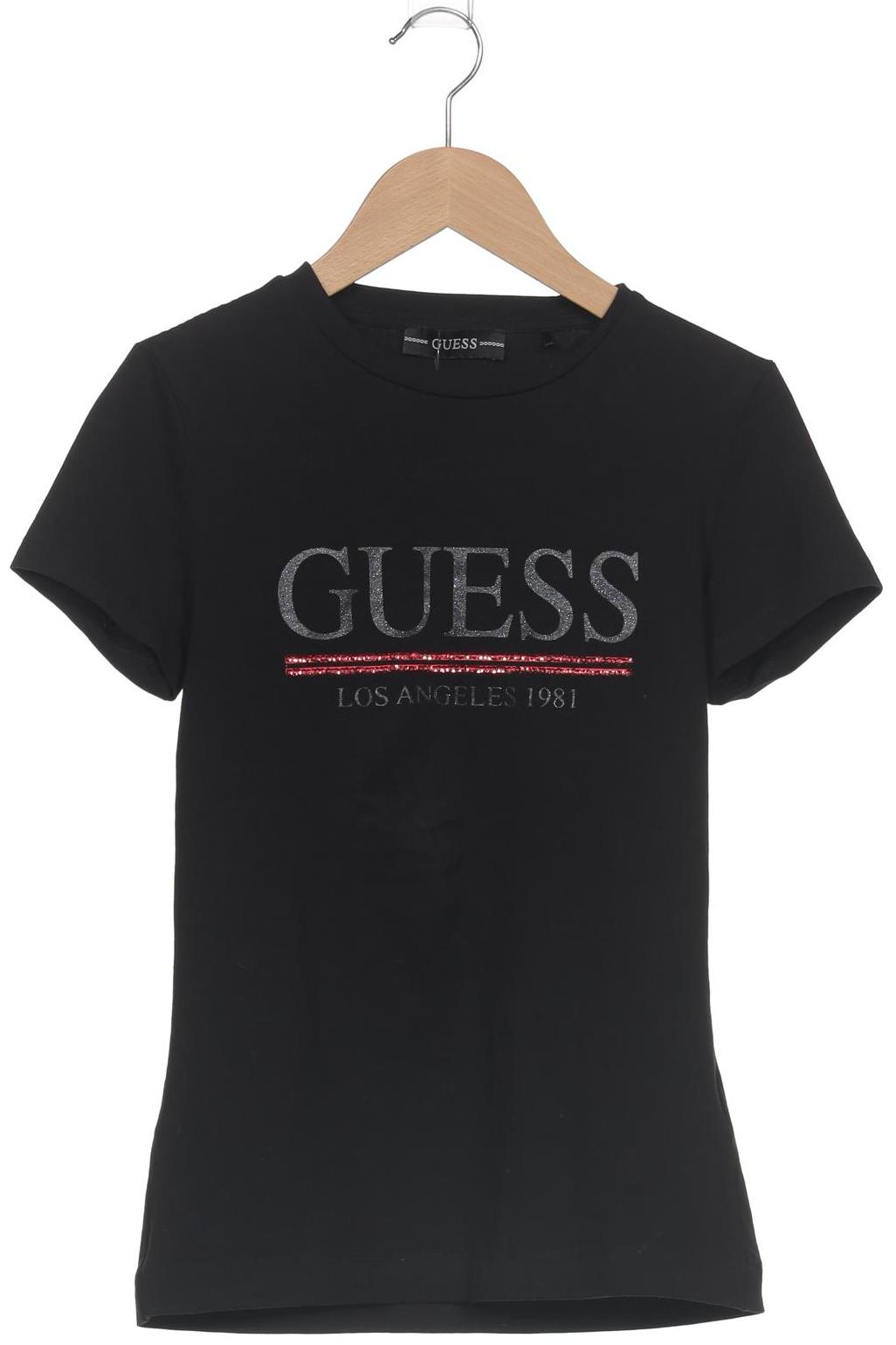 

Guess Damen T-Shirt, schwarz, Gr. 34