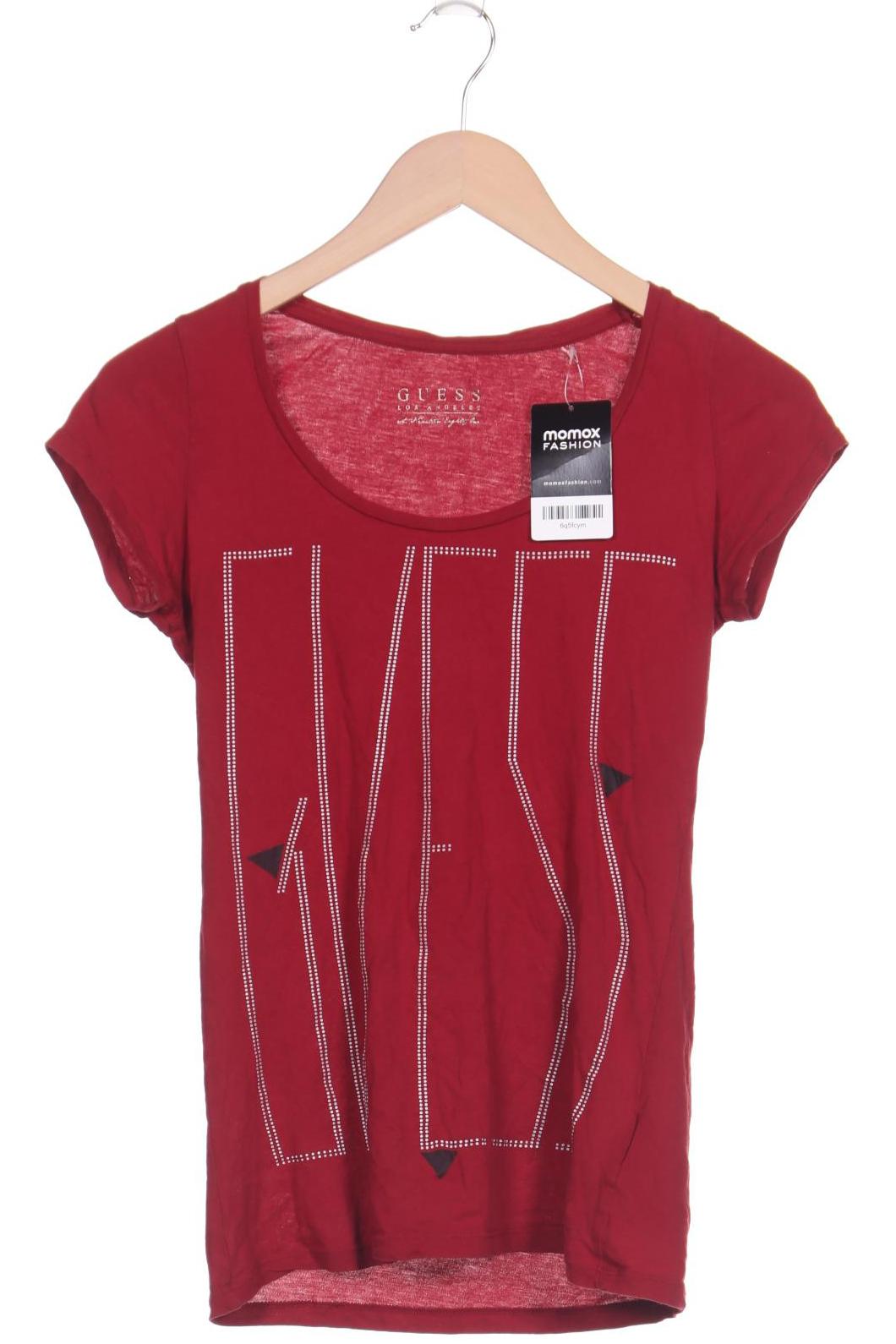 

Guess Damen T-Shirt, bordeaux, Gr. 36