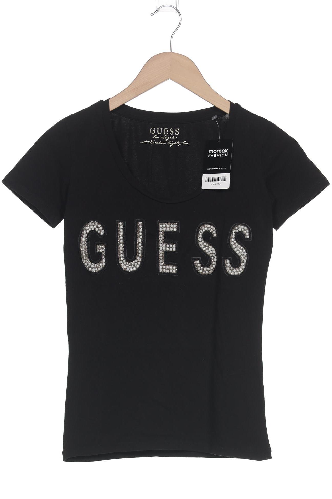 

Guess Damen T-Shirt, schwarz, Gr. 34